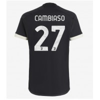 Fotbalové Dres Juventus Andrea Cambiaso #27 Alternativní 2023-24 Krátký Rukáv